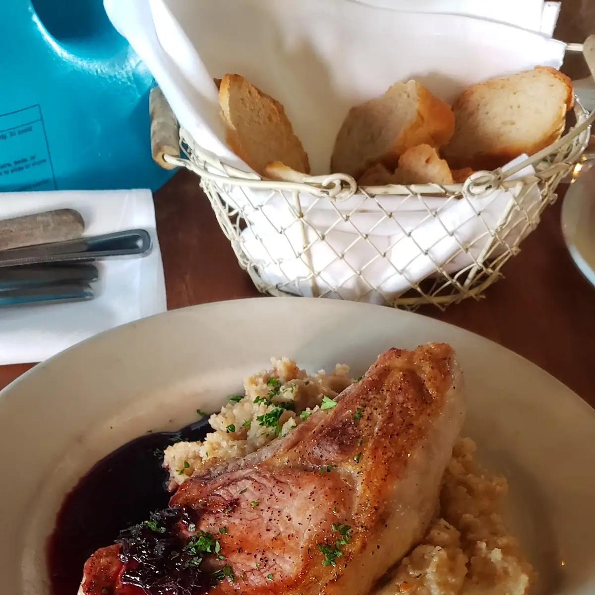 Pork Chop Dinner