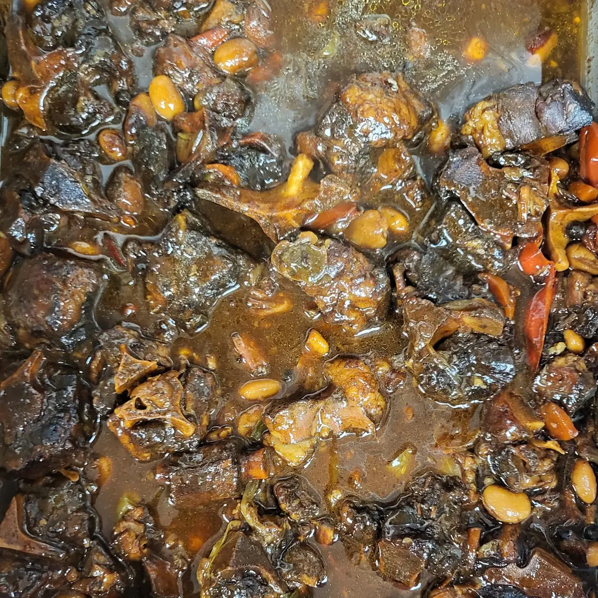 Oxtail& Baked Beans
