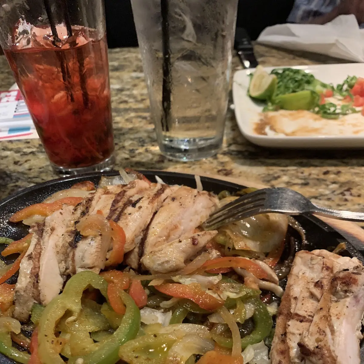 Sizzling Cast Iron Fajitas