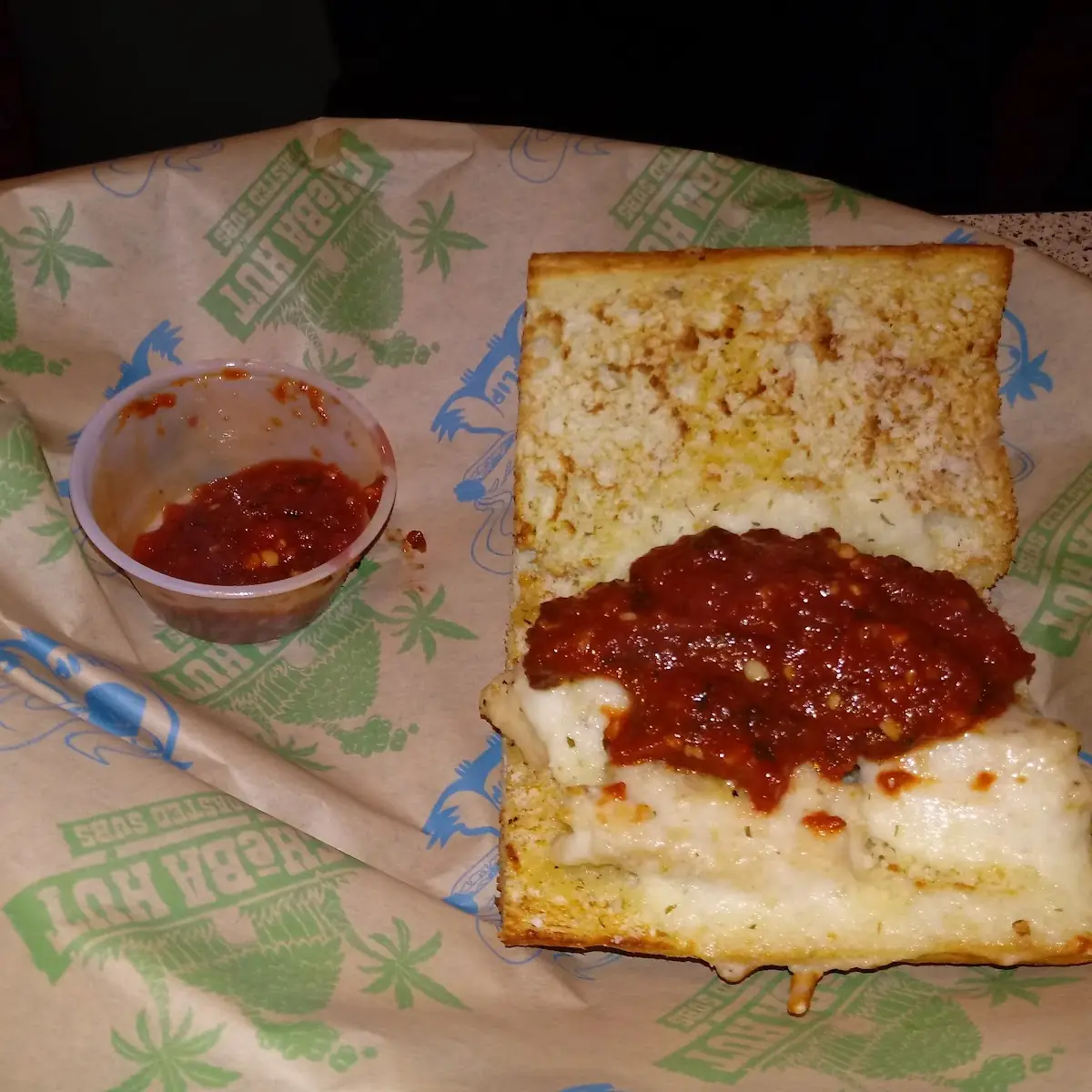 Panama Red Chicken Marinara Sandwich Pinner Size