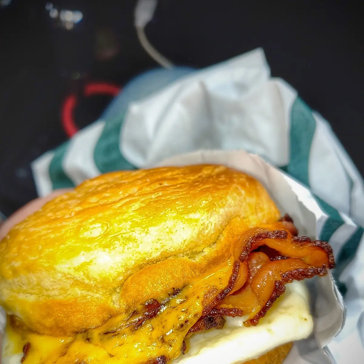Double Smoked Bacon Egg and Cheese