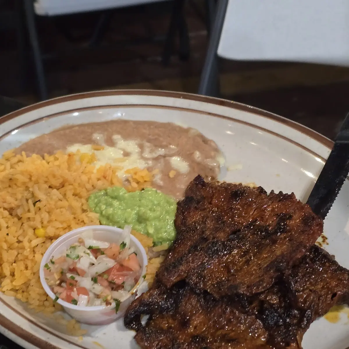 Carne Asada Plate