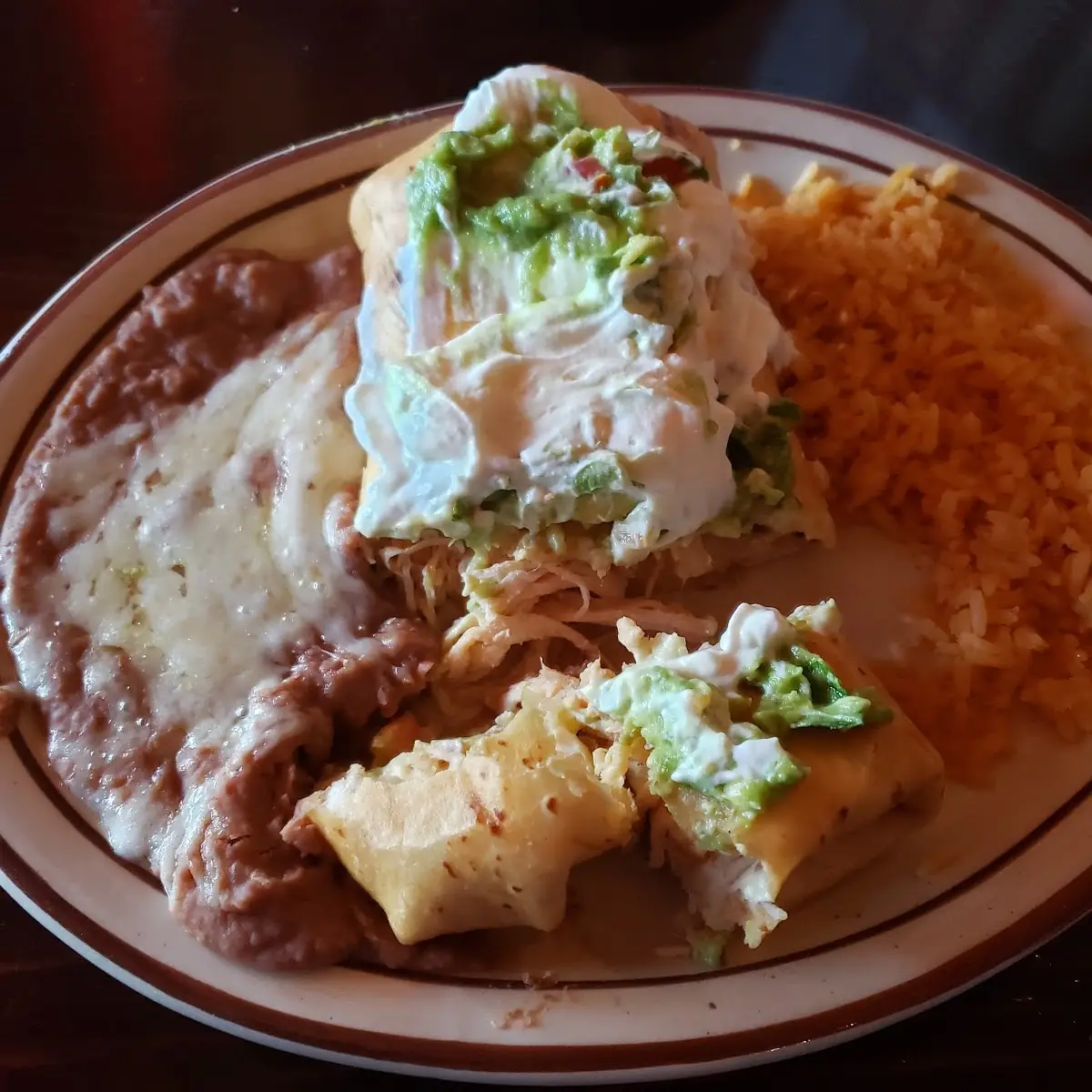 Fried Chicken Burrito