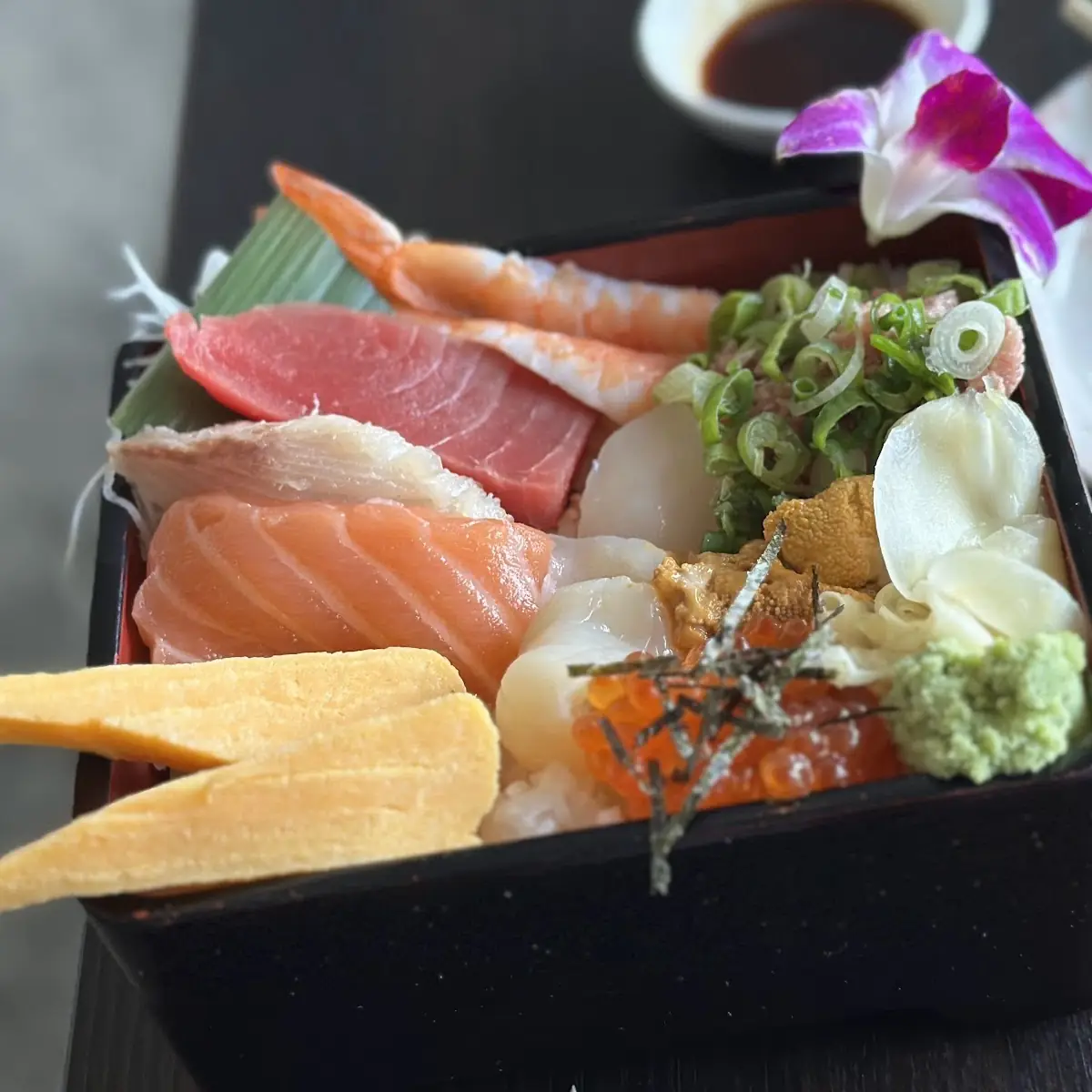 Ankake Salmon Bento Box
