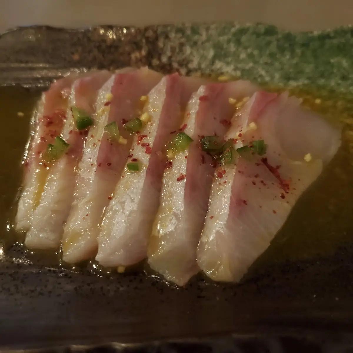 Hamachi Sashimi