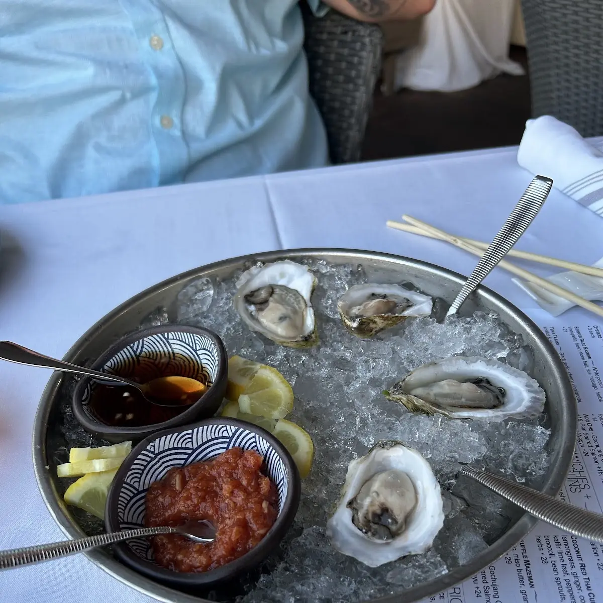Mixed Oysters on the Half Shell
