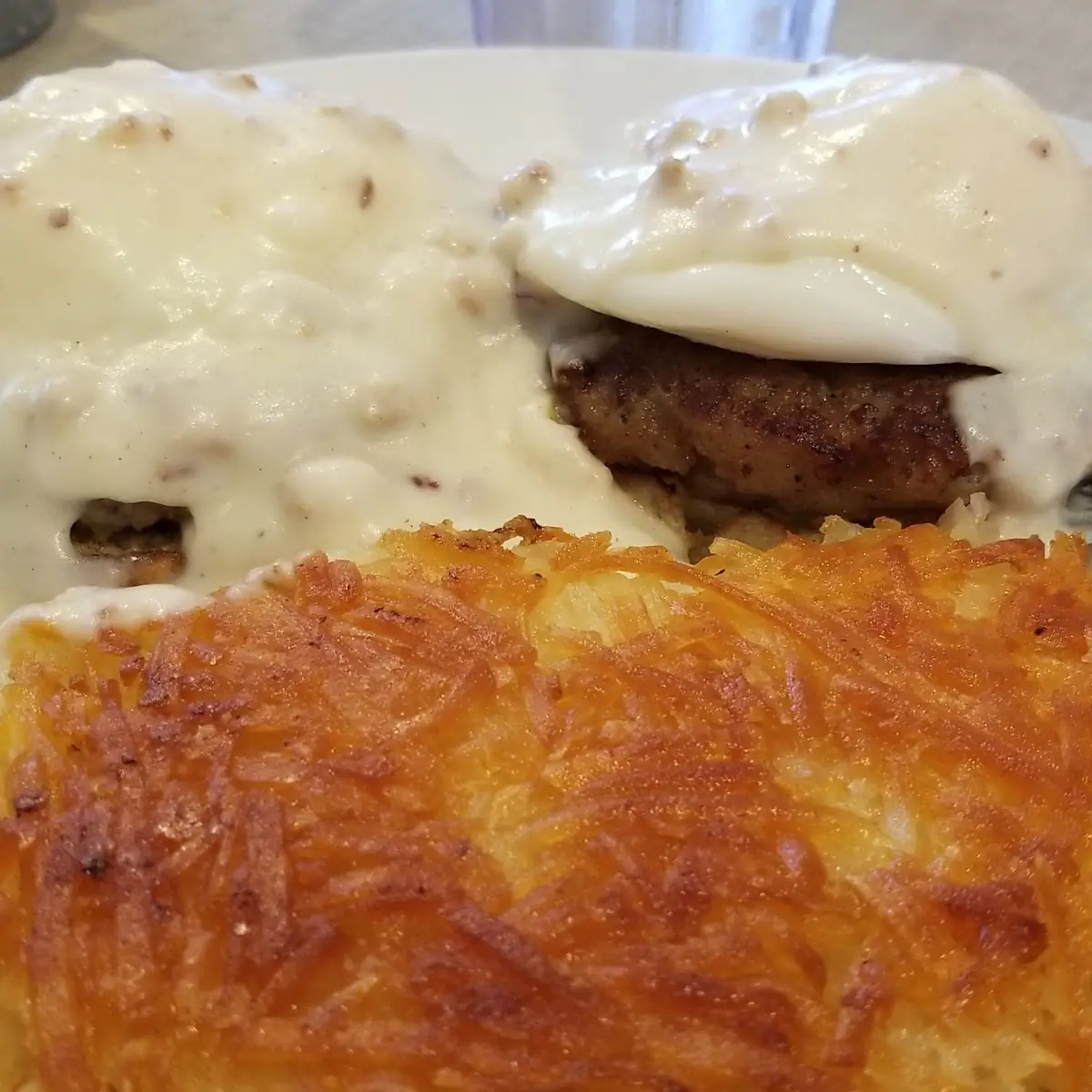 Eggs Benedict with Sausage Gravy
