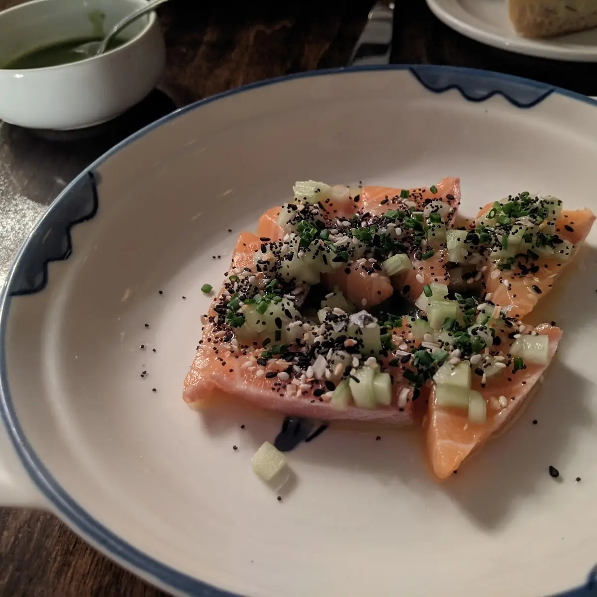 Salmon Belly Crudo
