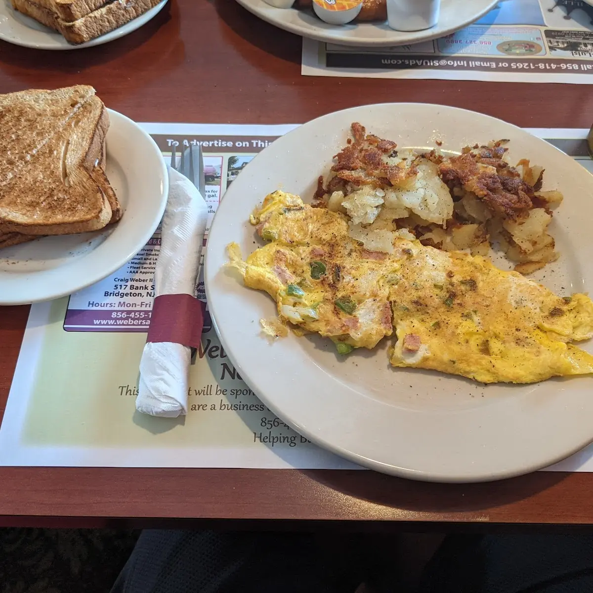 Western Omelette Platter