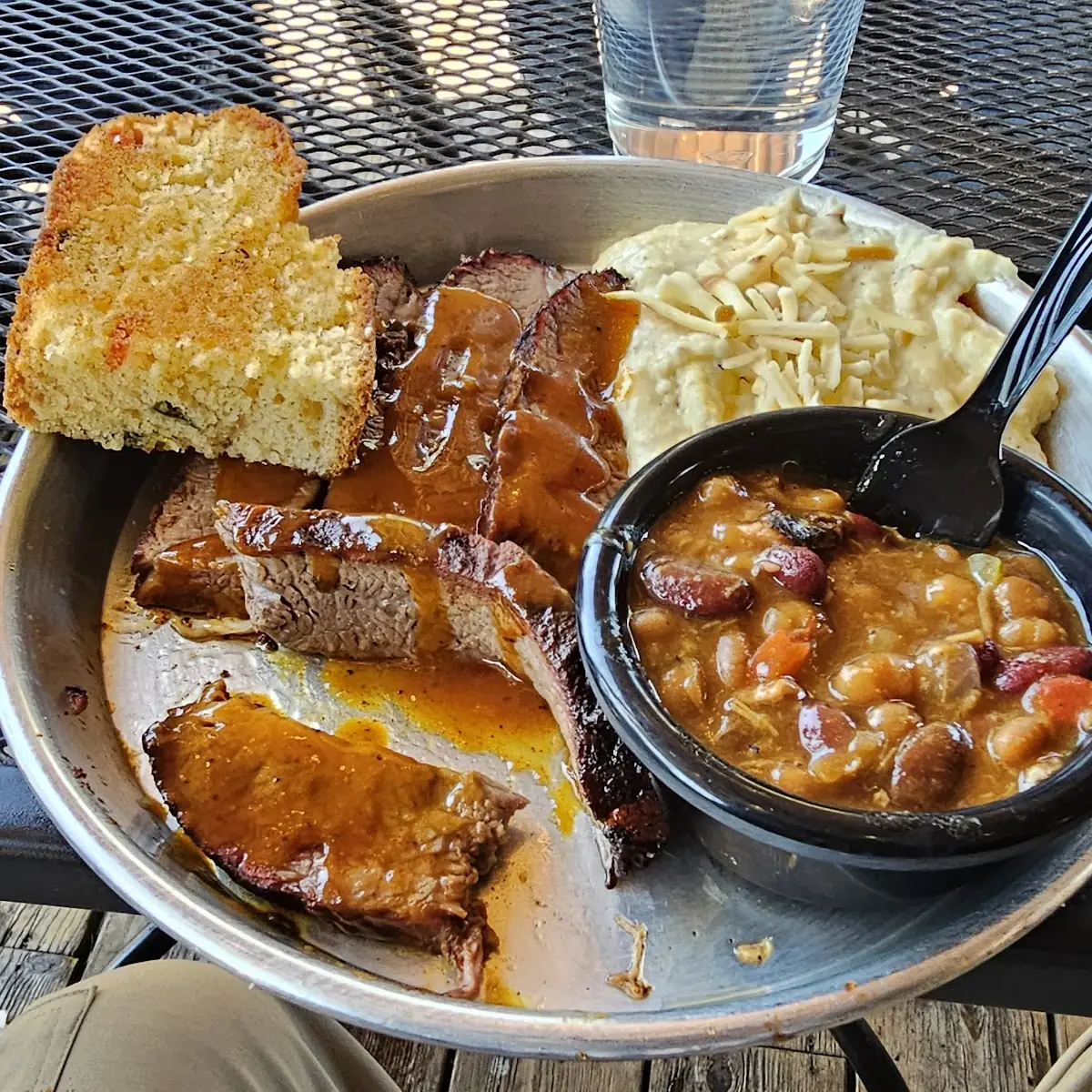Baked Beans Cornbread