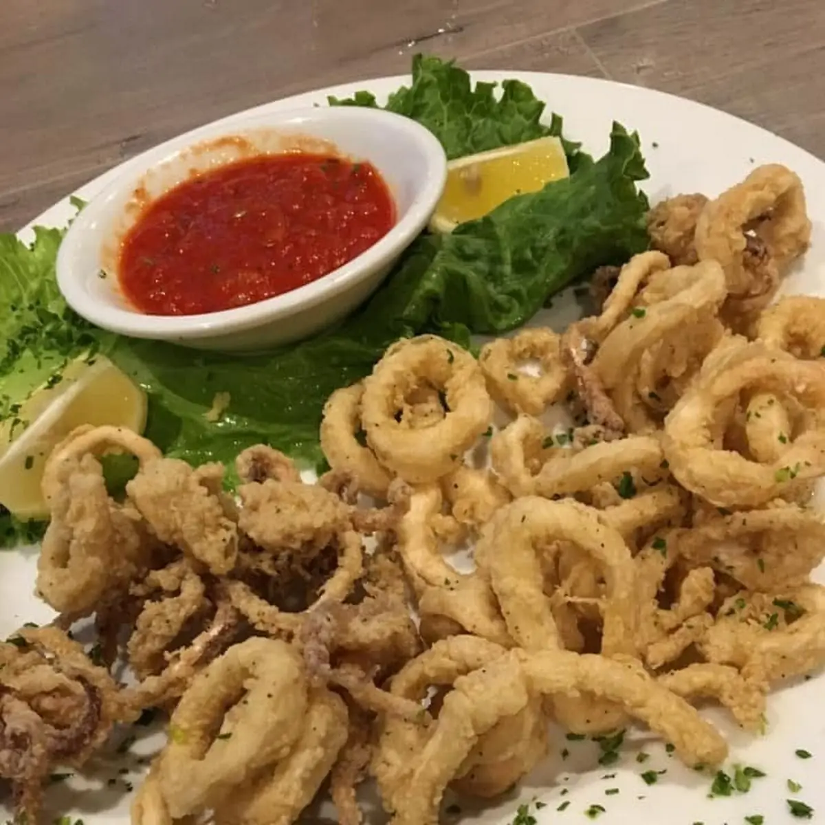 Calamari Piccata
