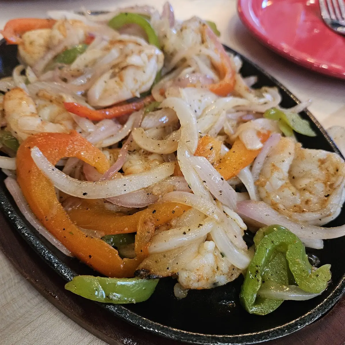 Shrimp Fajitas
