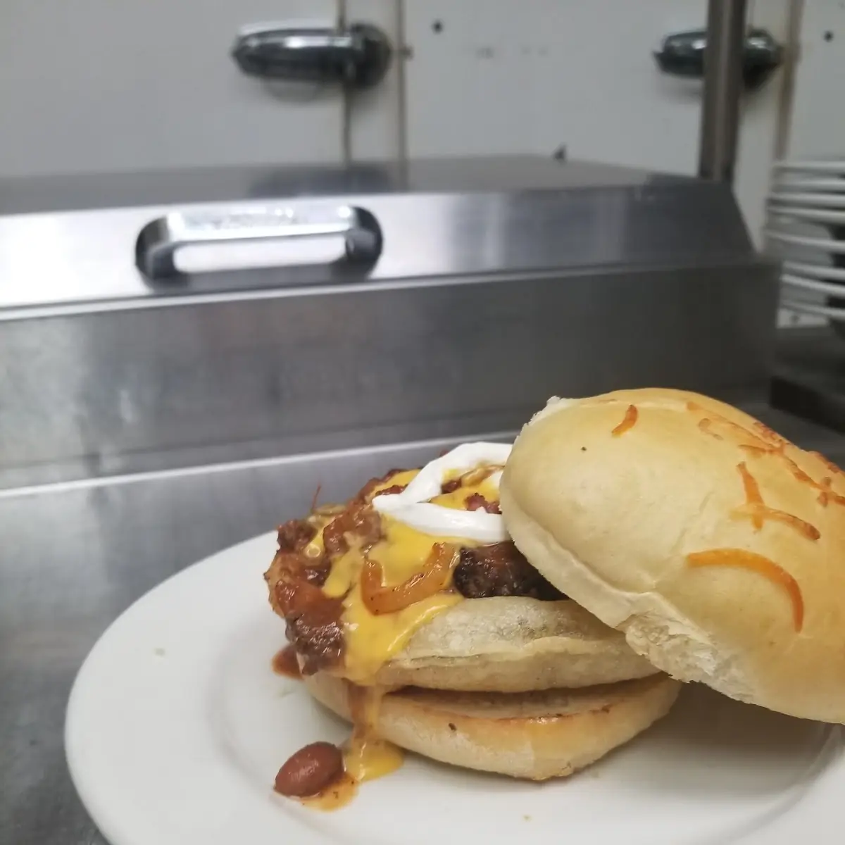 Chili Bowl Cheese Burger