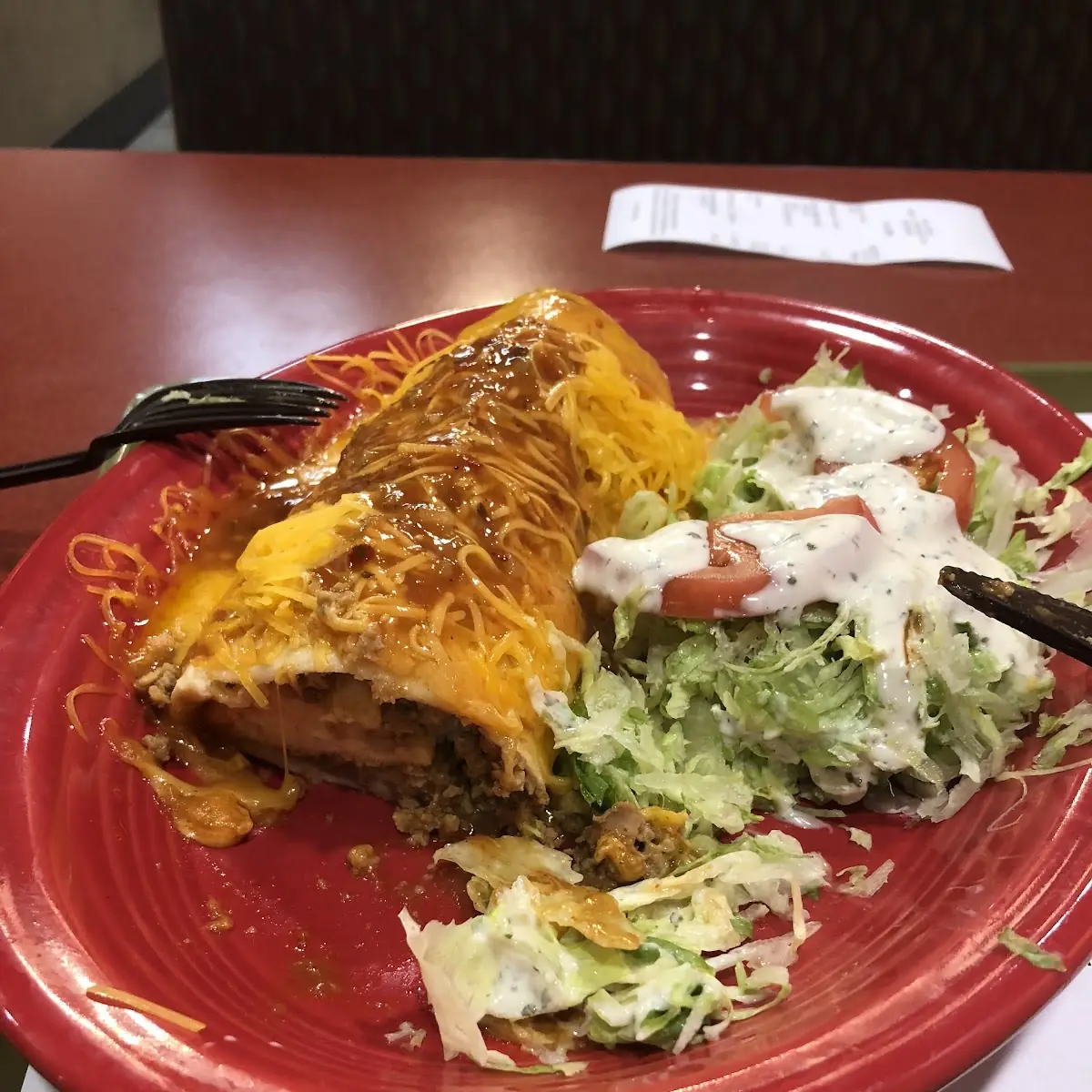 Beef Burrito Deluxe