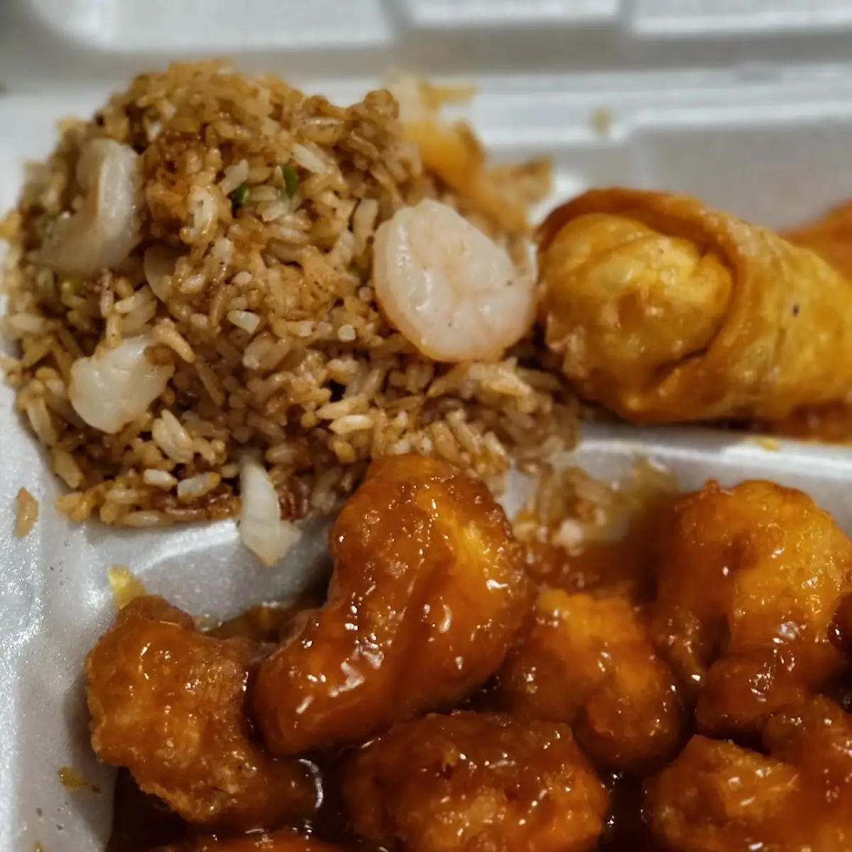 Sweet and Sour Chicken Egg Roll