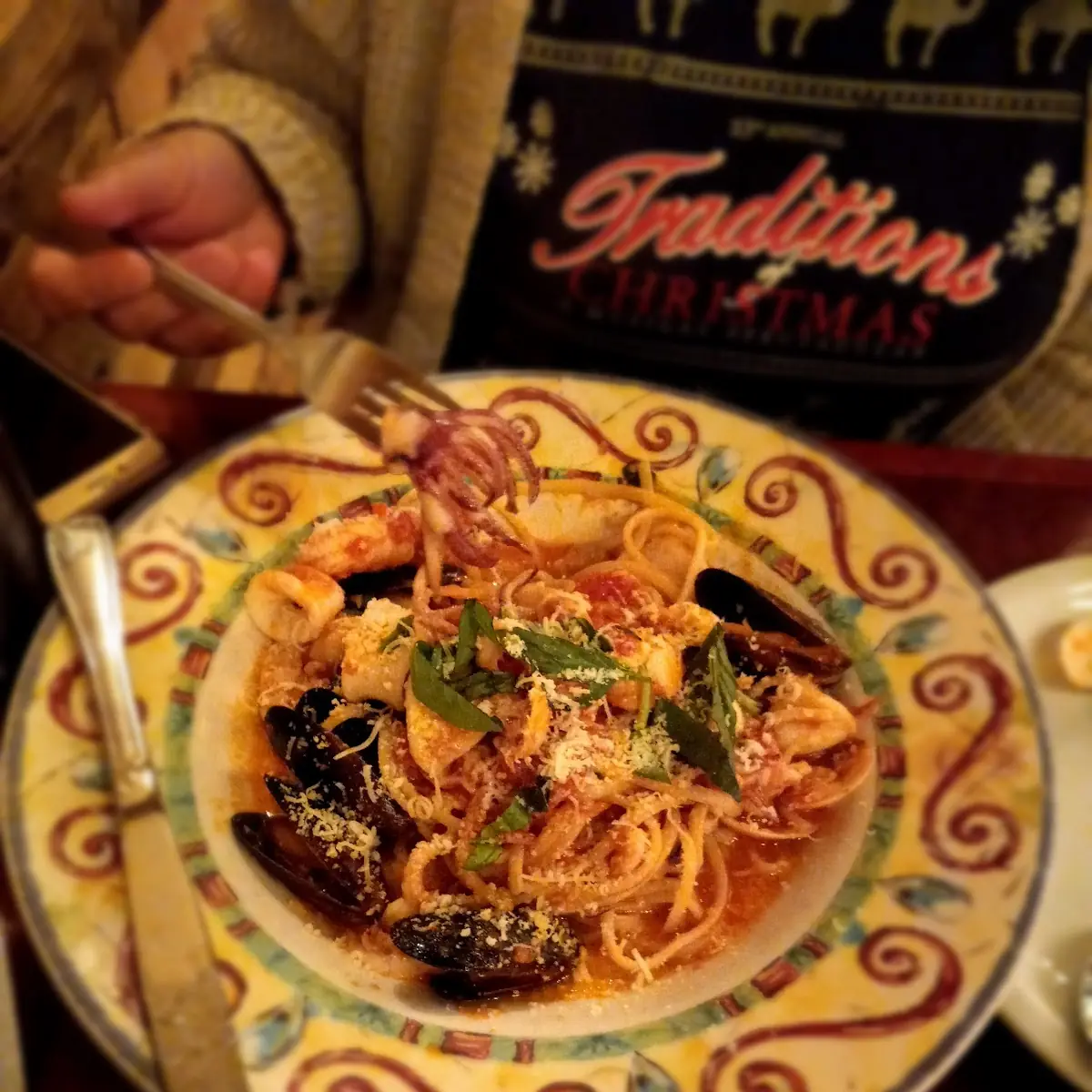 Seafood Linguine