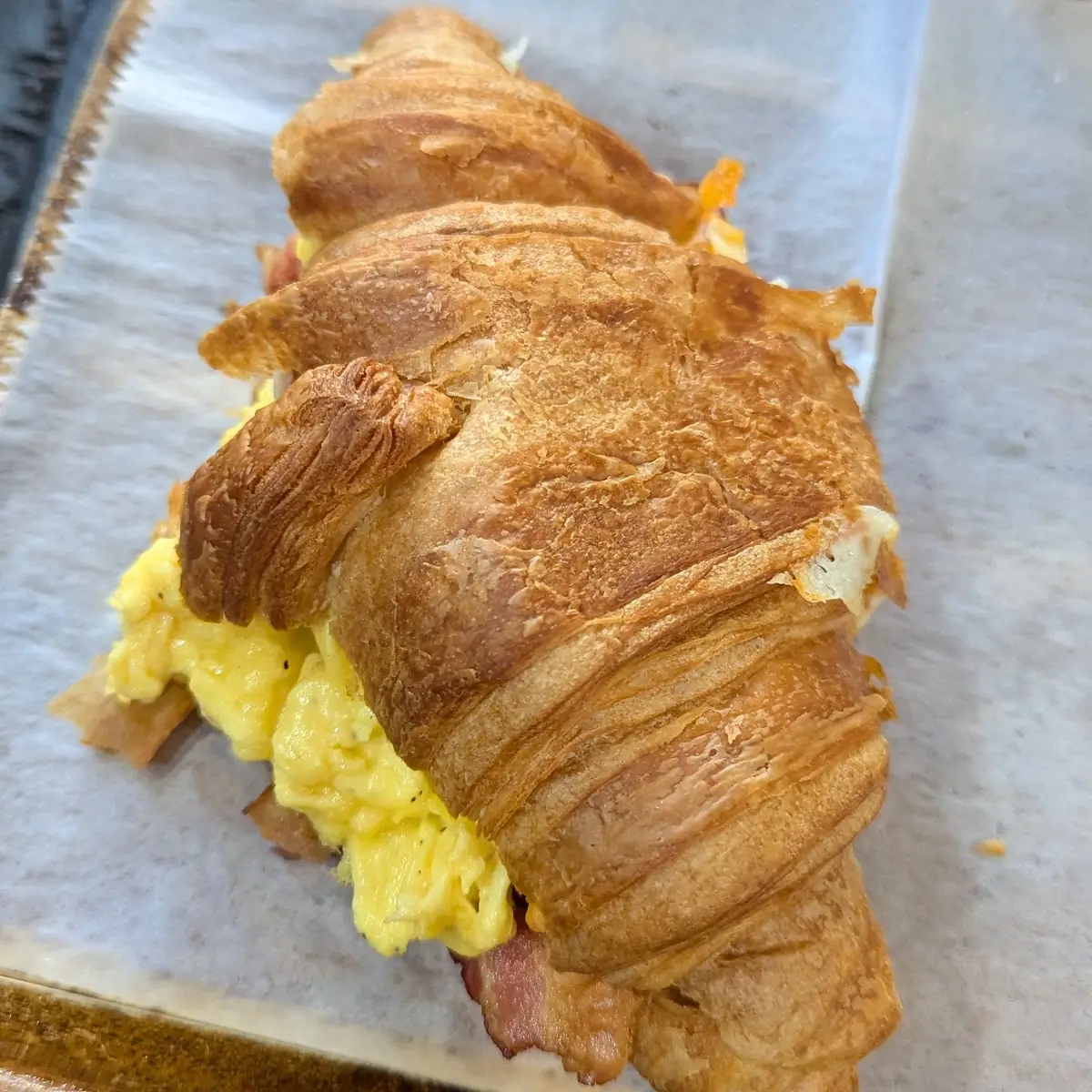 Bacon & Egg Croissant