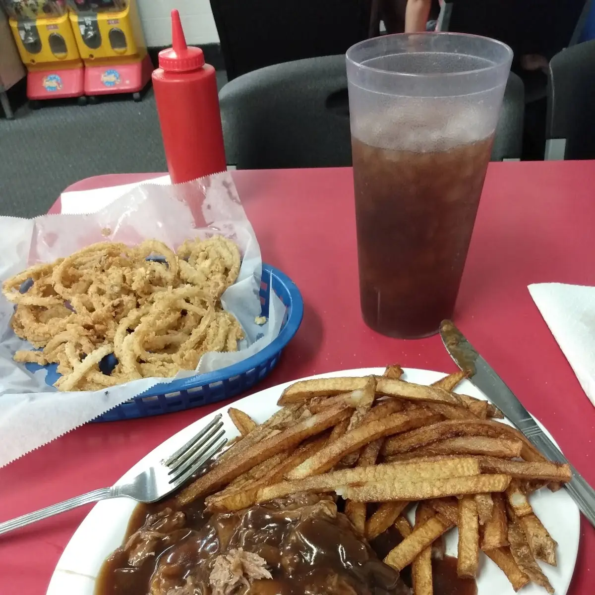 Open Faced Roast Beef