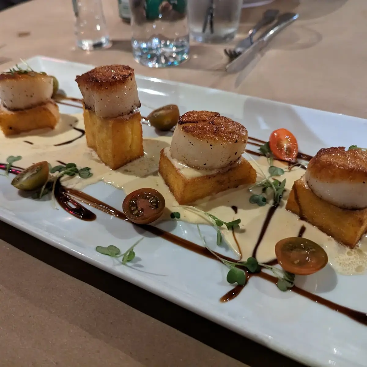 Pan Seared Scallops