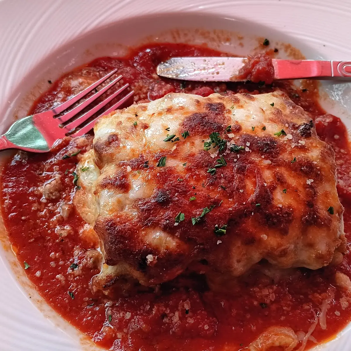 Three Meat Lasagna