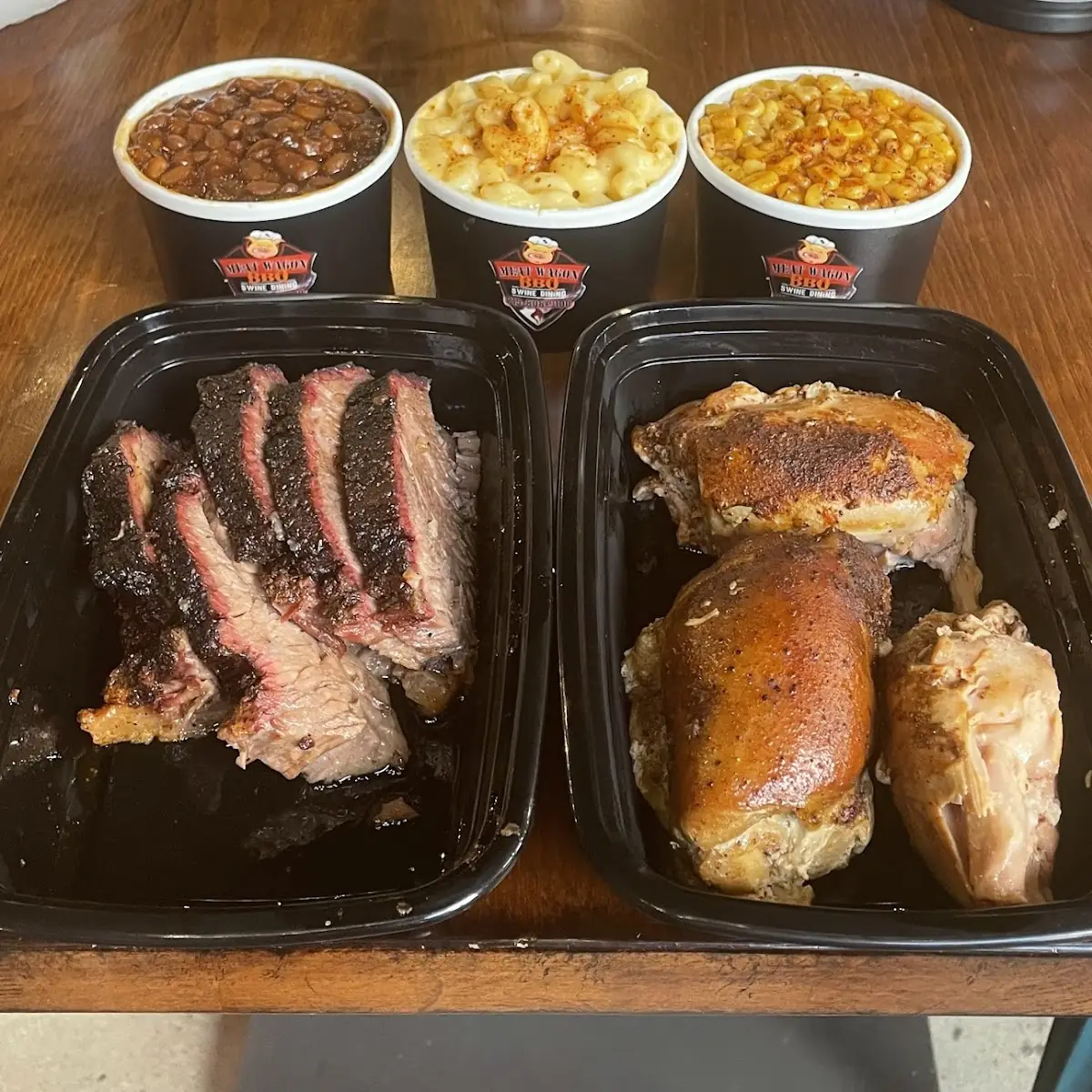Chicken Mac & Cheese Baked Beans