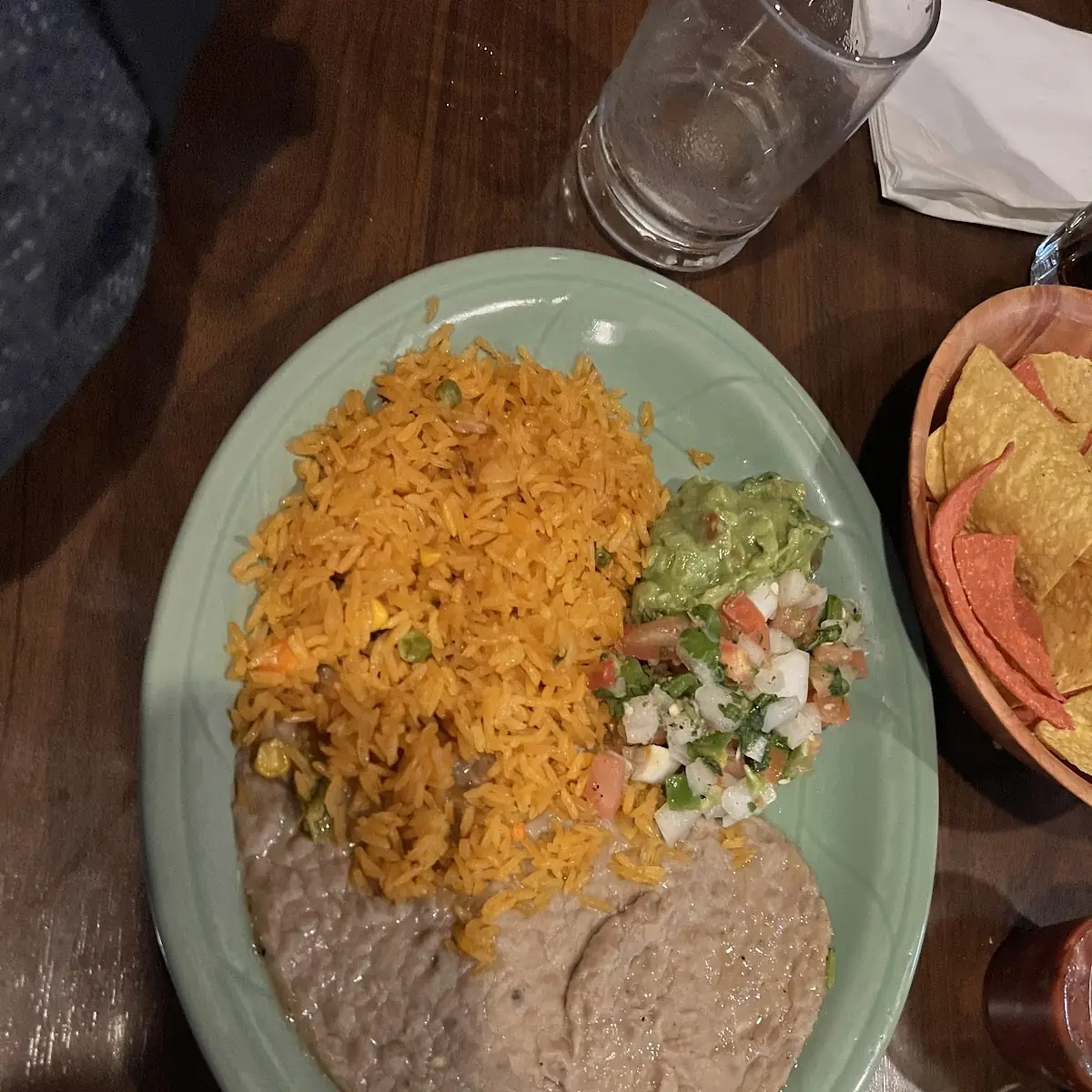 Rice Beans with Guacamole