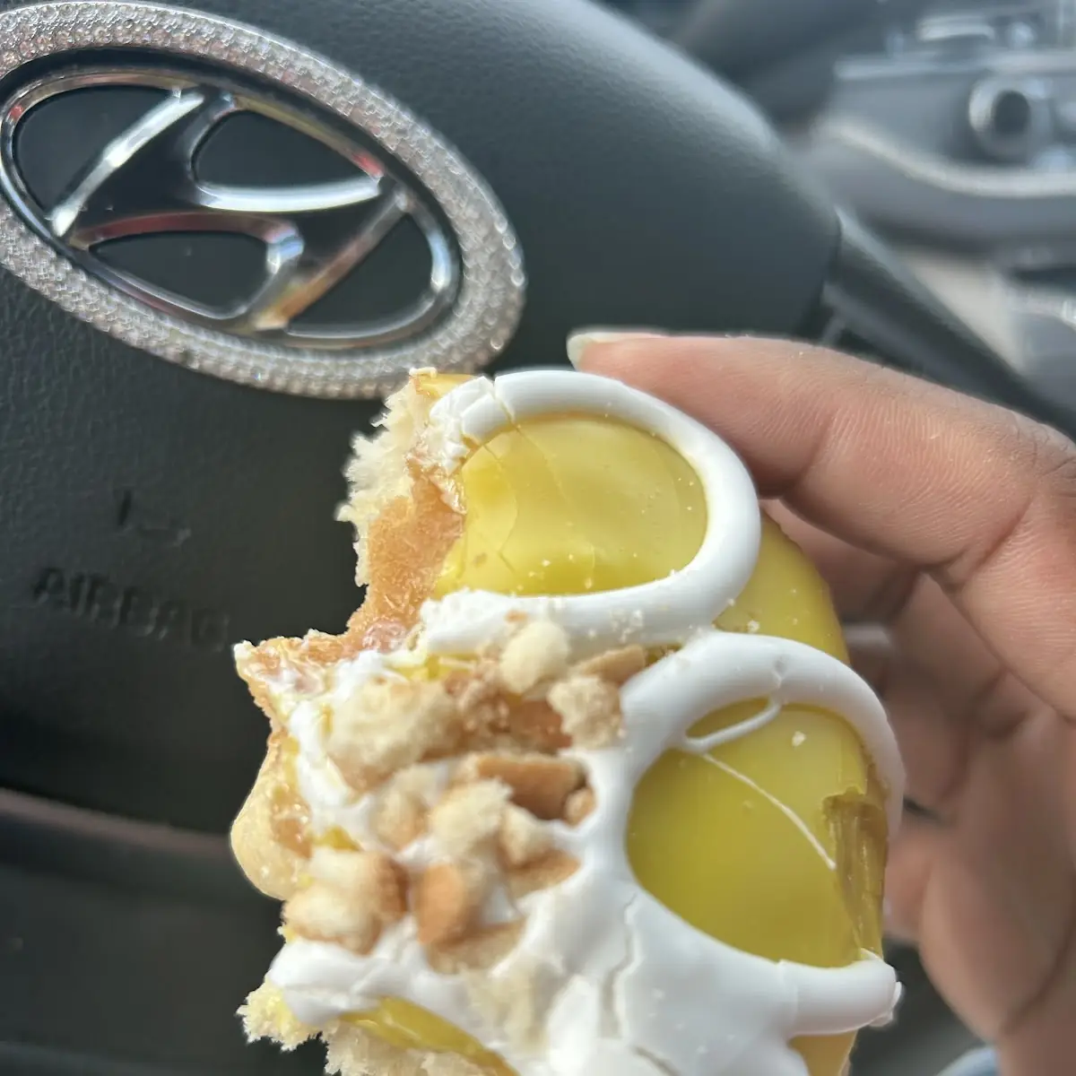 Banana Pudding Doughnut