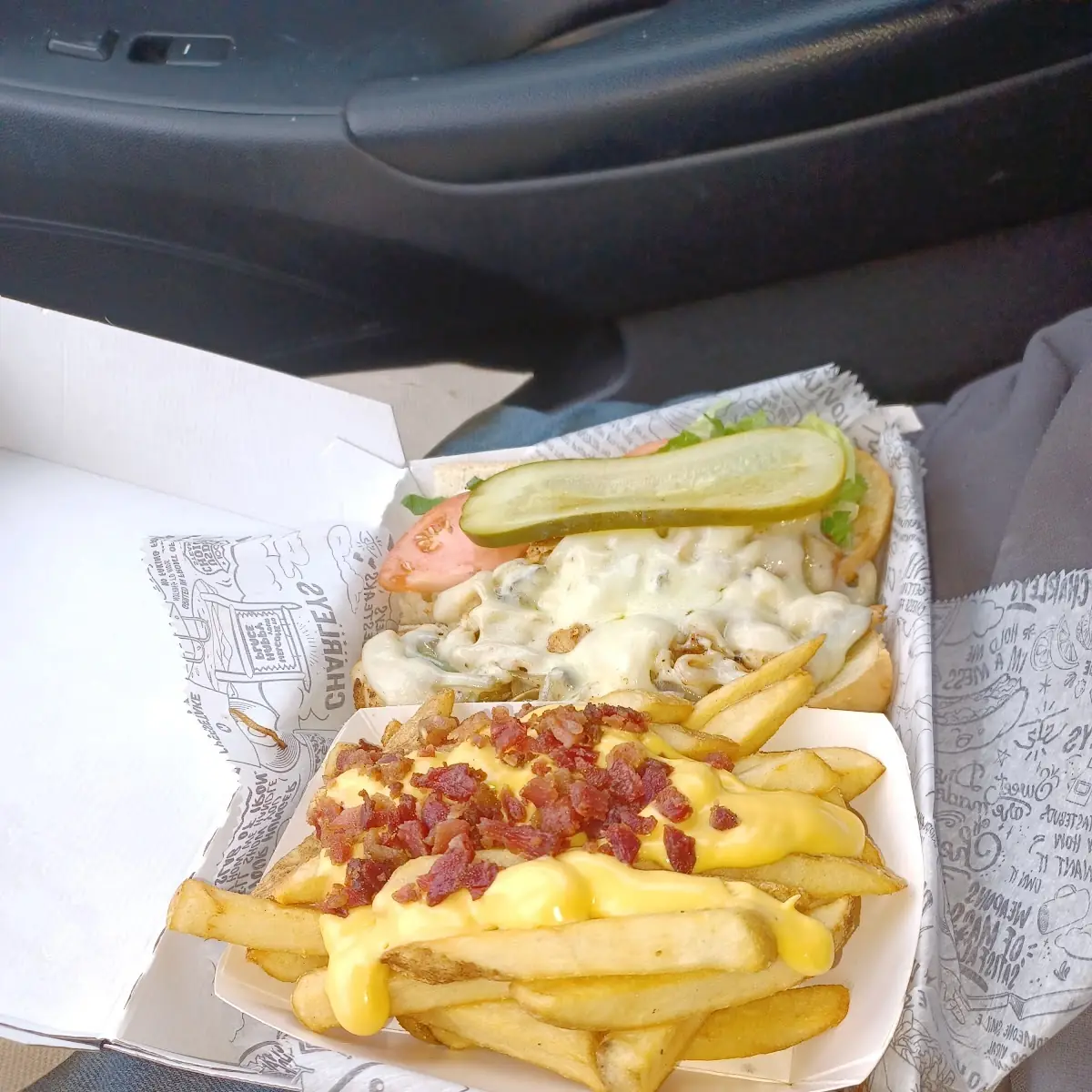 Bacon Swiss Cheesesteak