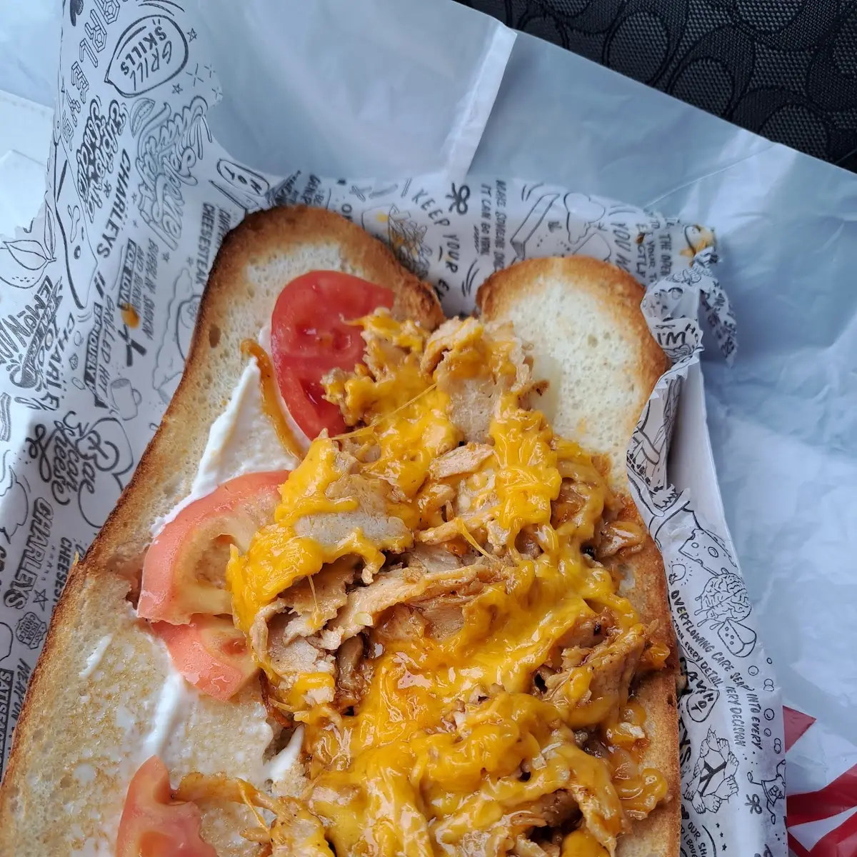 Bourbon Chicken Sub