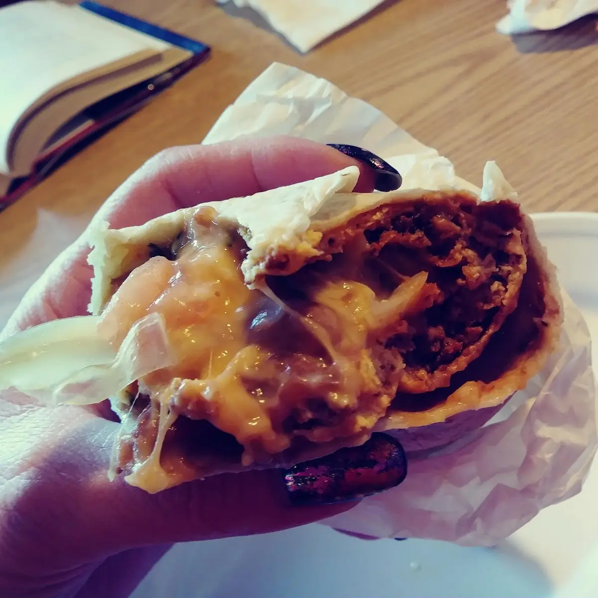 Chorizo Breakfast Burrito