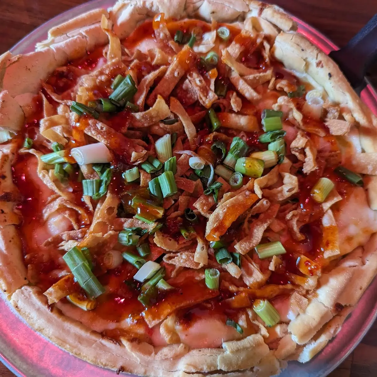 Crab Rangoon Pizza