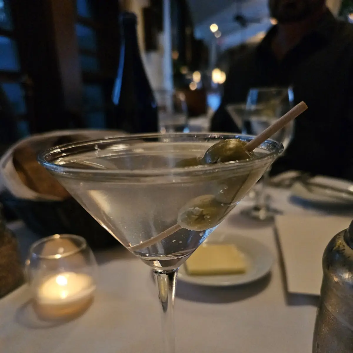 Coldest in Town Dirty Martini