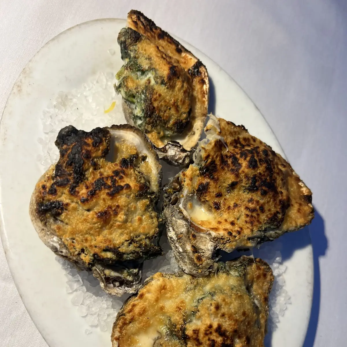Oysters Rockefeller