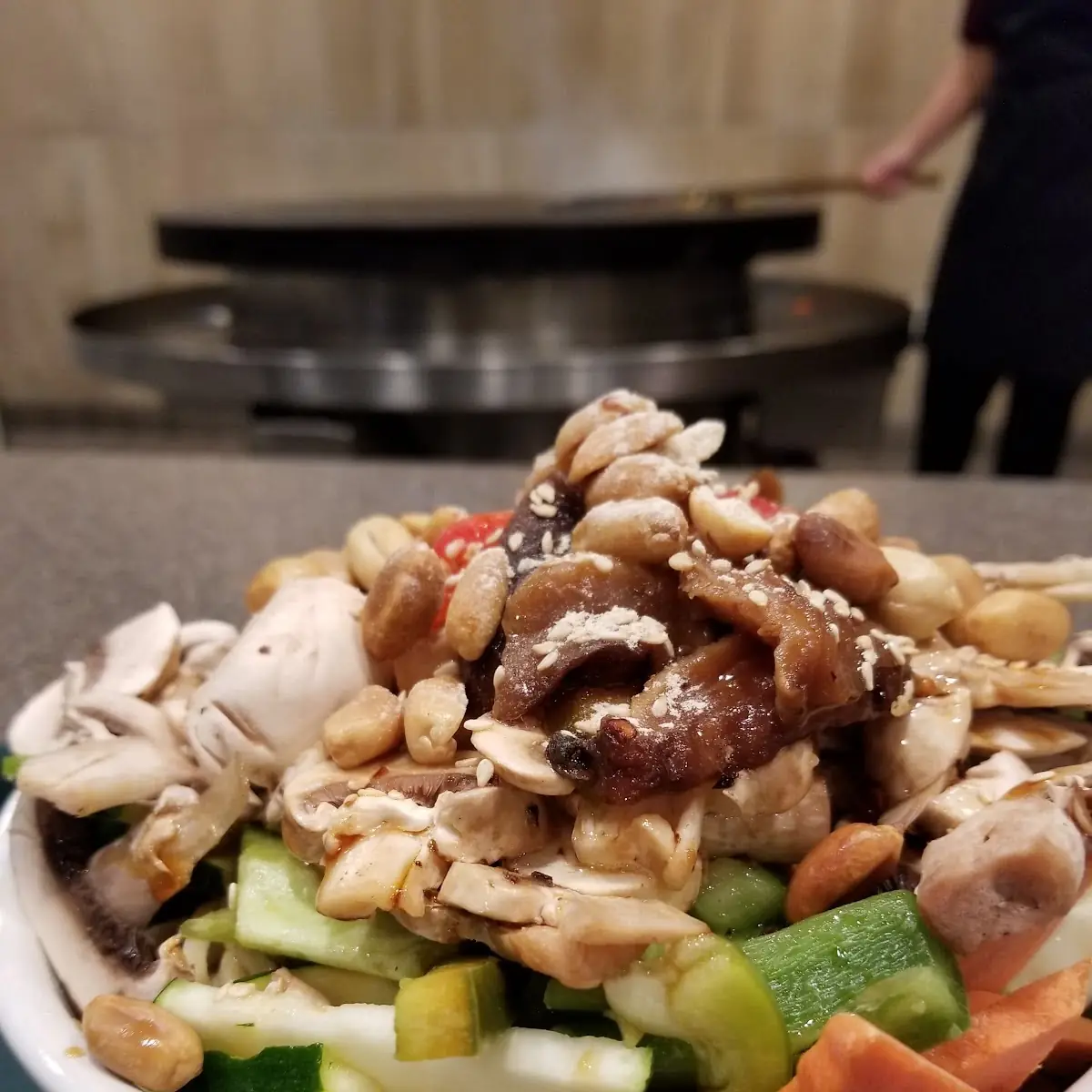 Mongolian BBQ Pork Chow Mein