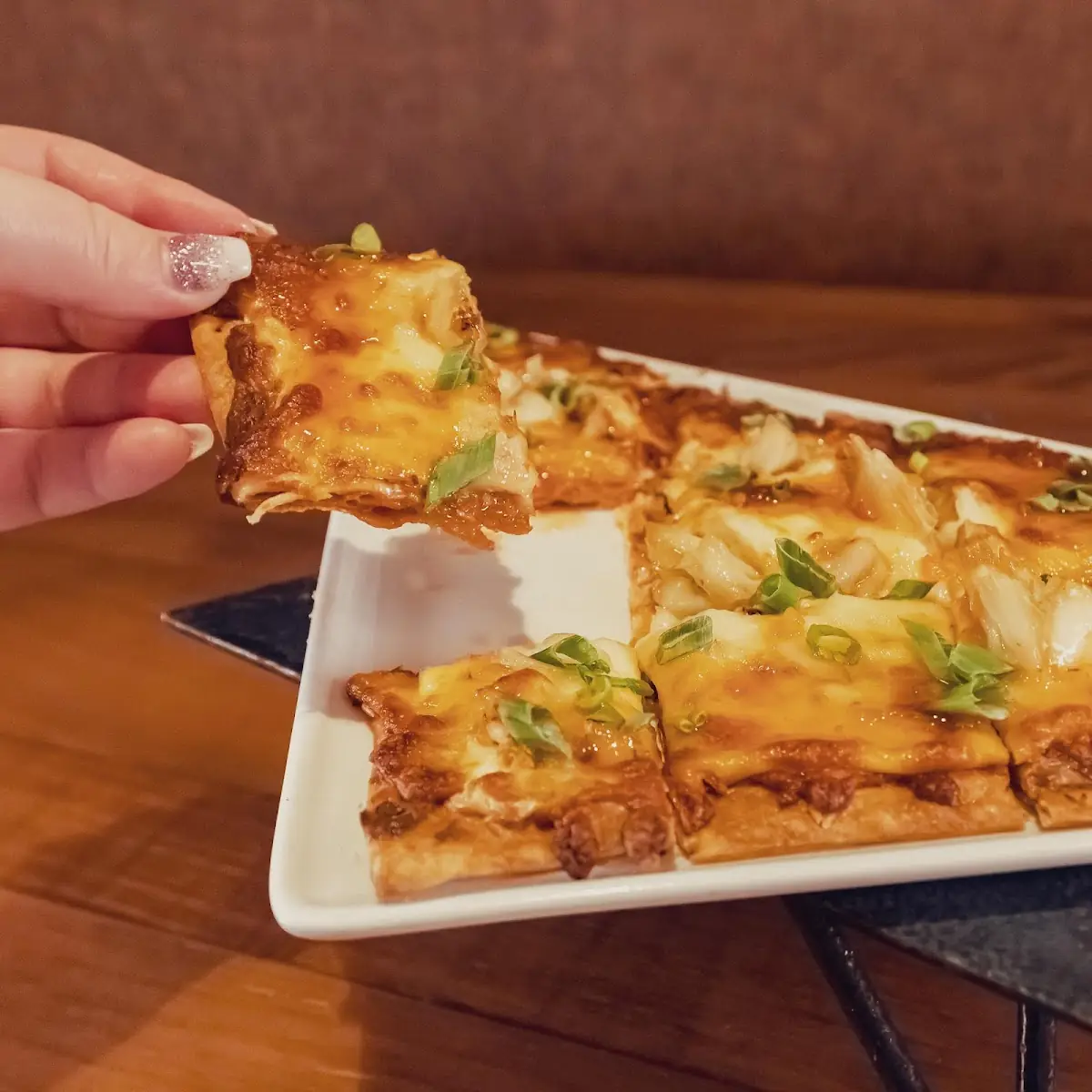Crab Rangoon Flatbread