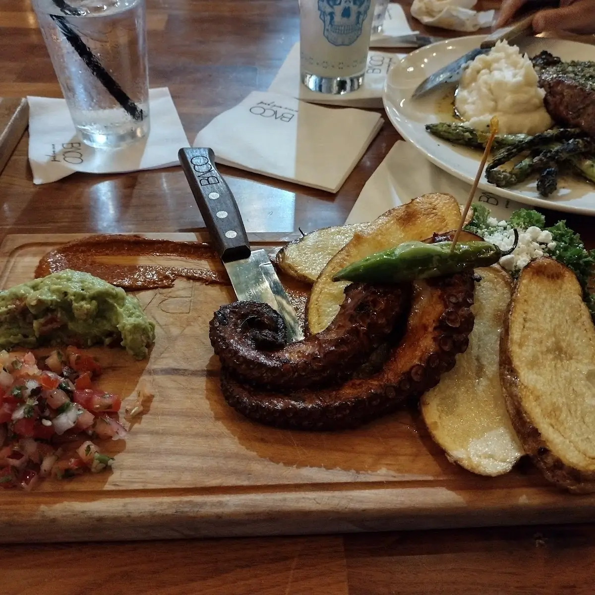 Pulpo Zarandeado