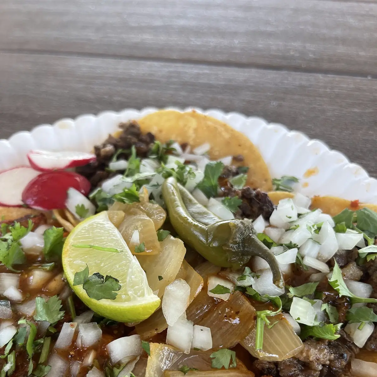 Tacos De Azada and Tripa