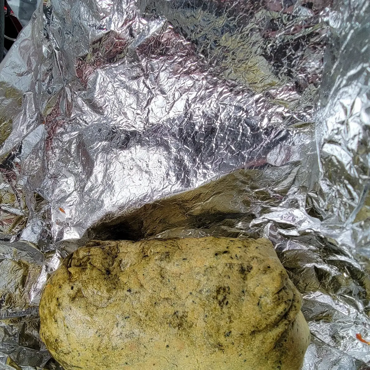 Steak Burrito with Spinach Tortilla
