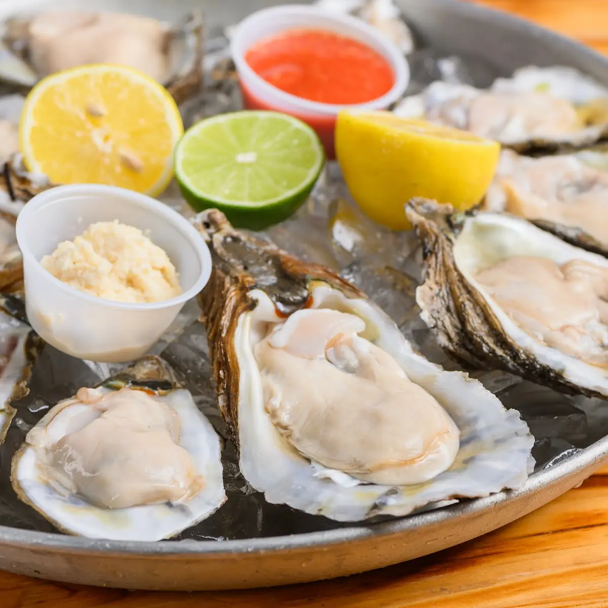 Oysters on Half Shell