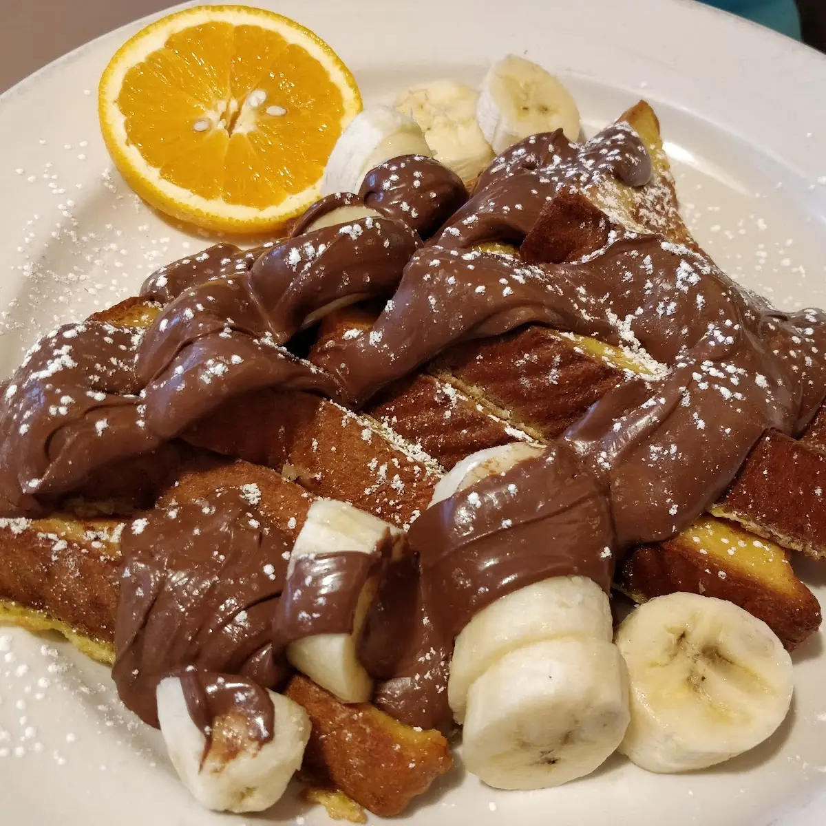 French Toast with Nutella & Banana