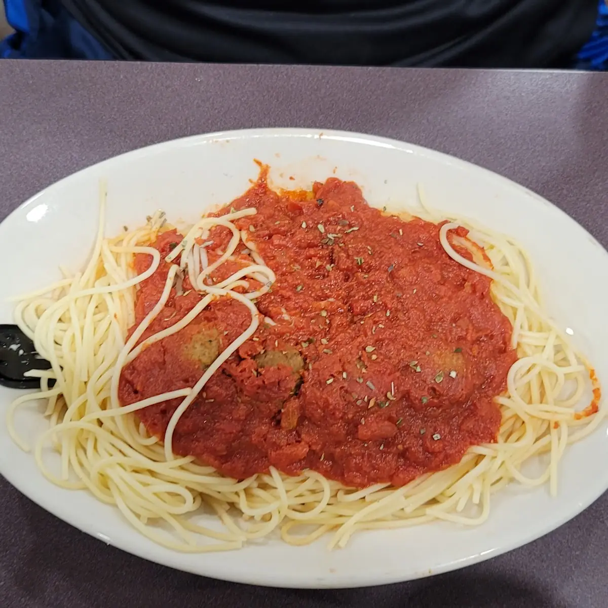 Spaghetti with Meatball