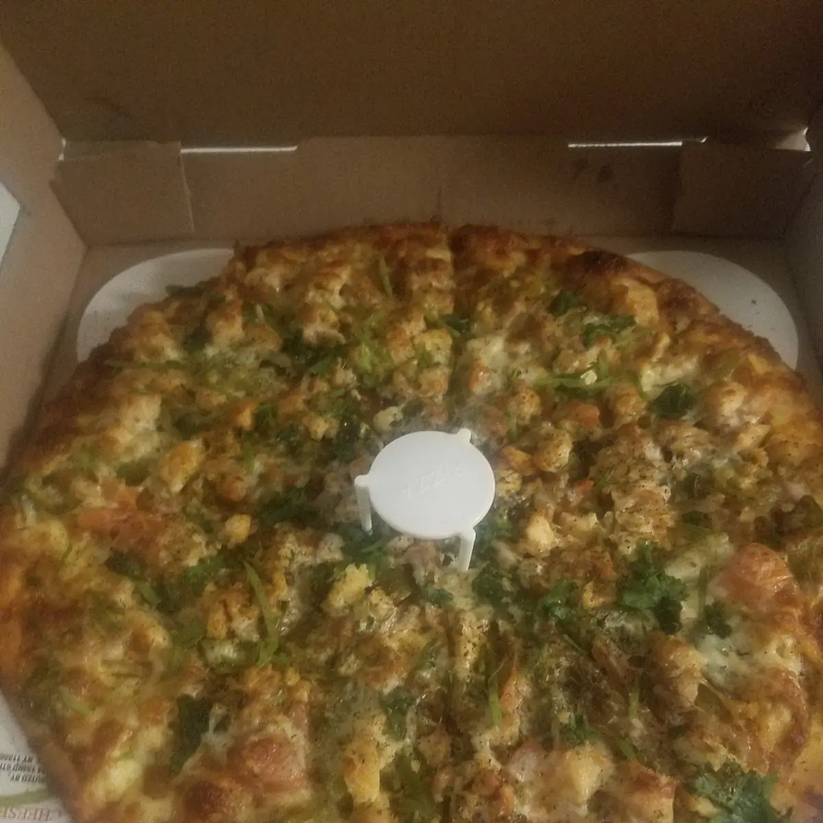Spicy Chicken Pizza