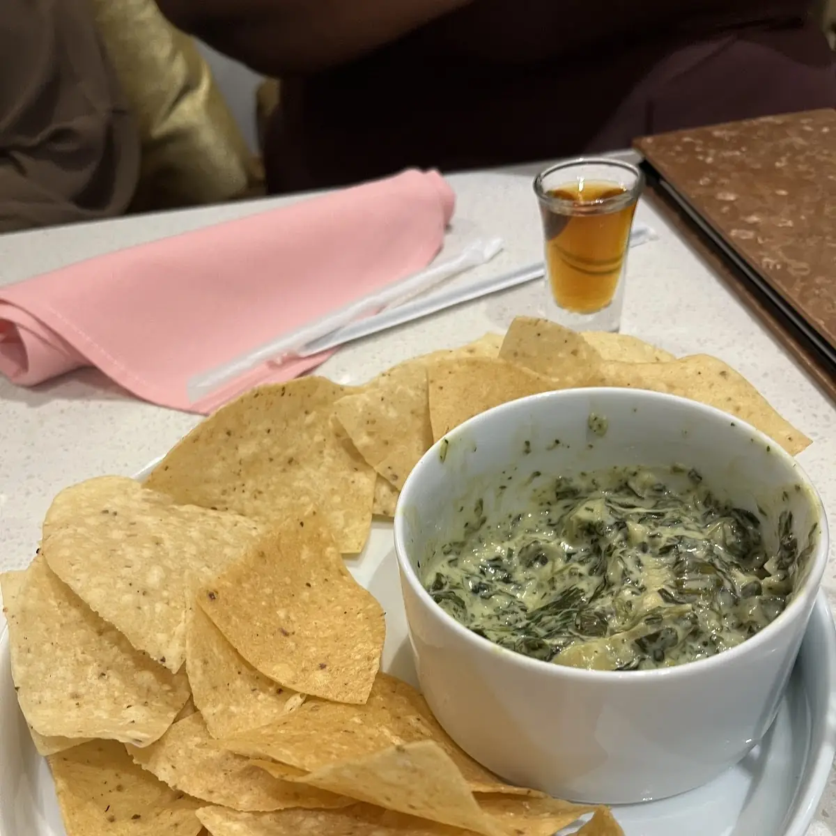 Spinach Dip & Chips
