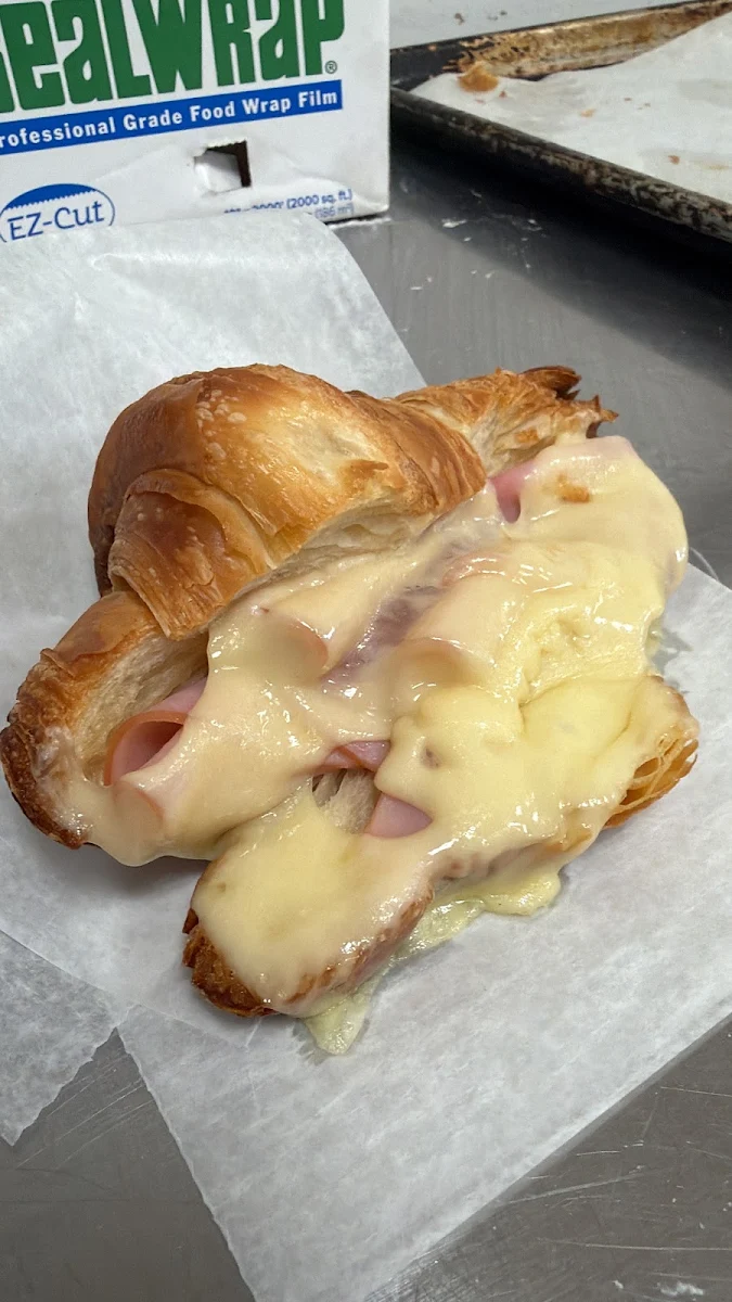 Ham and Swiss Croissant