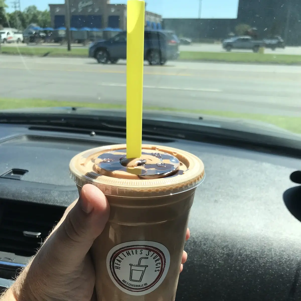 German Chocolate Cake Shake