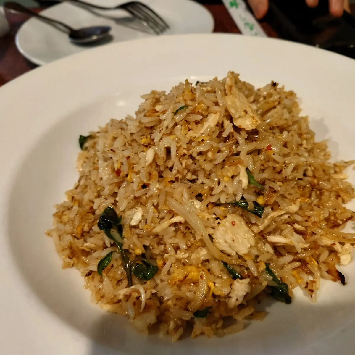 Thai Basil Fried Rice Chicken