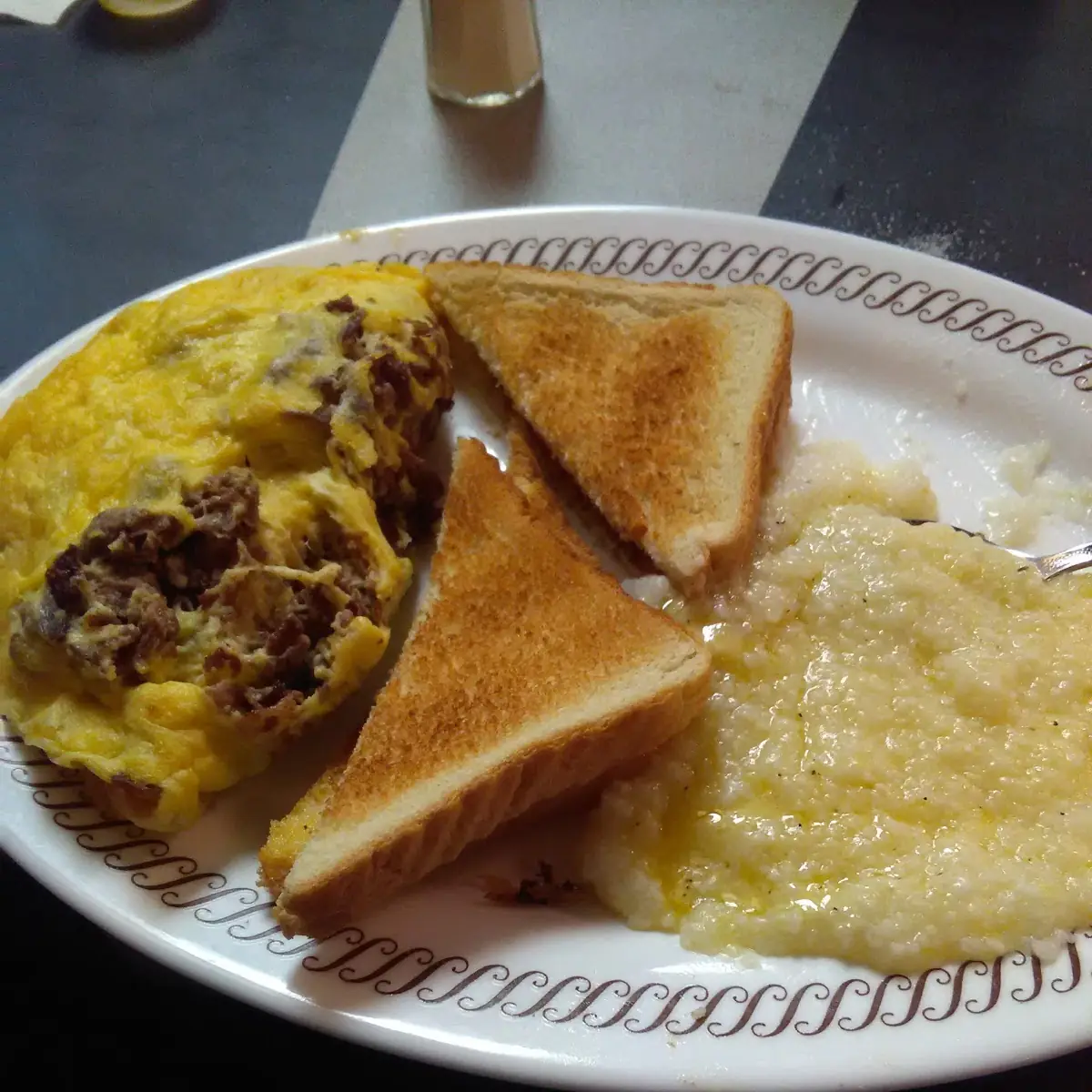 Philly Cheesesteak Omelette