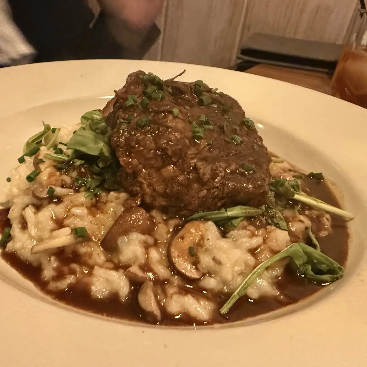 Short Rib Truffle Risotto GF