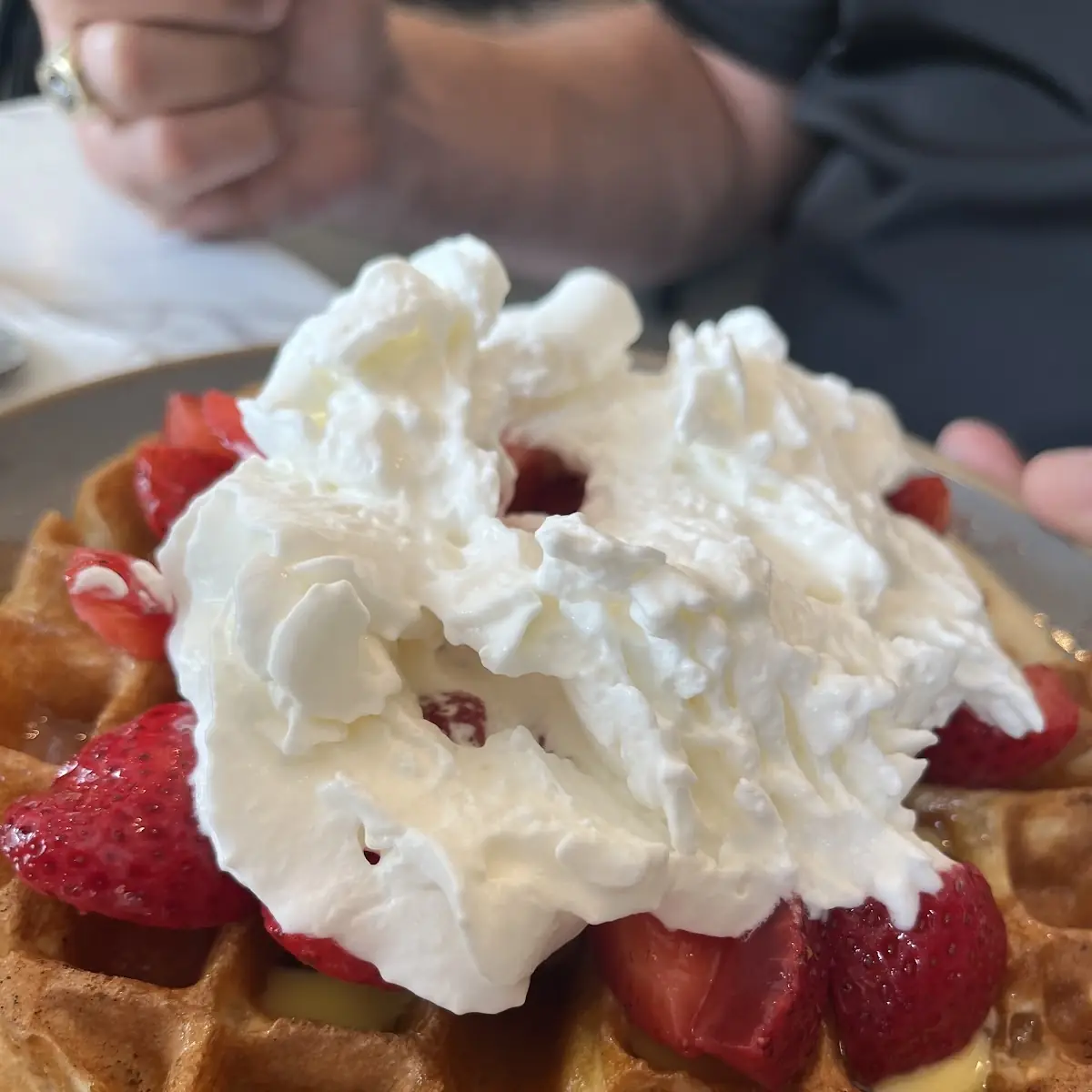 Strawberry Shortcake Waffle
