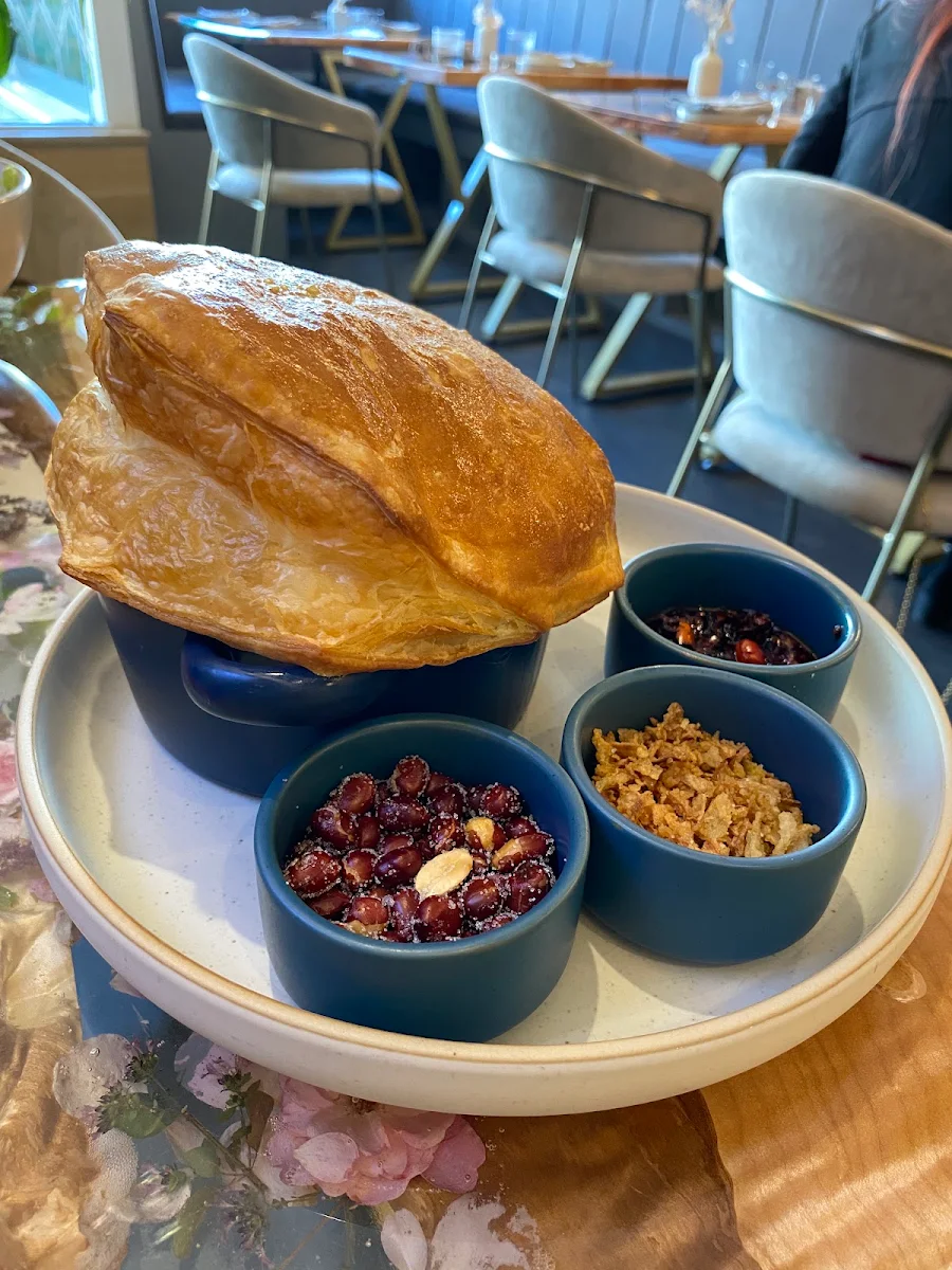 Seafood Congee Pot Pie, Don at Kitsilano